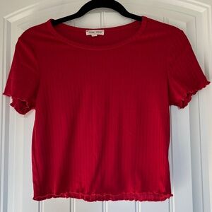 Moa Moa Red Shirt Womens Large